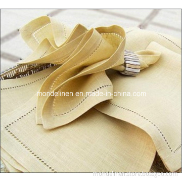 100% Linen Napkin with Handhemstitch (LN-020)